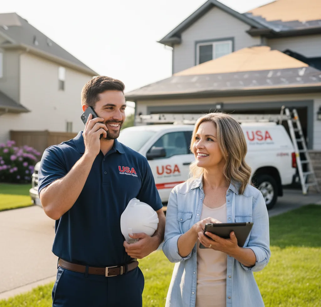 USA Roof Repair Experts customer support in Hillsville
